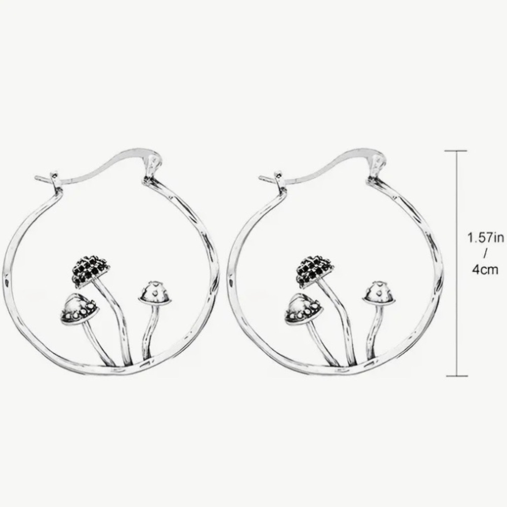 ✨Free People Amanita Mushroom Earrings - Picture 6 of 7